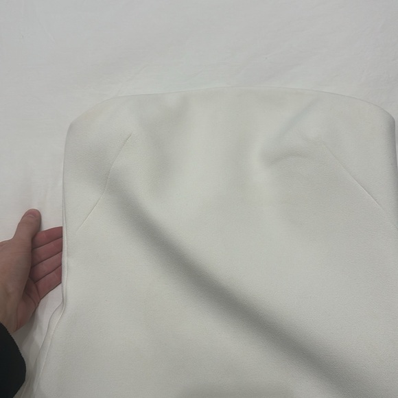 Safiyaa Rowan white feather dress detailing size 4 - Picture 12 of 16